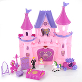 公主梦想城堡建构积木过家家女孩拼装玩具5-6-7-9-8-10岁生日礼物