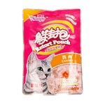 特价促销顽皮宠物猫湿粮罐头加菲短毛猫零食鸡肉味妙鲜封包100g