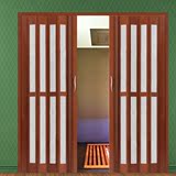 PVC折叠门 室内门 玻璃门 隔断 客厅厕所卫生间厨房卧室 推拉门