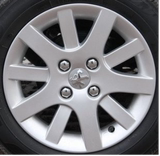 14寸15寸原装款轮毂东风标致207汽车铝合金钢圈胎铃升级