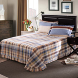 全棉斜纹床单单件加大双人纯棉床单特价单人被单夏季活性印花床单