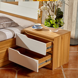 欧式白色床头柜简易床头柜简约特价现代多功能卧室储物柜迷你边柜