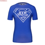 超人T恤 UA运动英雄PRO紧身衣 女短袖 透气弹力 健身速干衣包邮