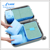 Acare旅行收纳袋6件套装行李箱整理袋旅游便携衣物内衣旅行收纳包
