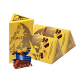 Toblerone瑞士进口 三角牛奶巧克力含蜂蜜及巴旦木糖(200g*3盒）