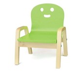 特价迷你实木儿童餐椅宝宝凳子笑脸木制吃饭靠背板凳幼儿园学习椅