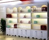 木制烤漆化妆品展示柜包包柜美容院产品柜面膜展柜欧式化妆品柜