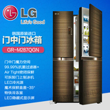 原装进口对开门冰箱 LG GR-M267QGL/M287QGN/M307QGN 门中门冰箱