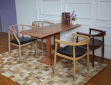 美式铁艺仿木纹餐桌椅 西餐厅咖啡厅桌椅 奶茶店休闲桌椅组合