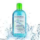正品包邮 Bioderma/贝德玛500ml卸妆水蓝水 混合油皮温和卸妆