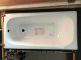 嵌入式铸铁浴缸多尺寸1.2米1.3米1.4米1.5米1.6米1.7米 70公分宽