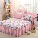 床罩单件床裙席梦思保护套防滑韩式公主卡通床套双人床单床上用品