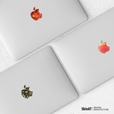 SkinAT MacBook Air苹果logo贴膜Mac Pro创意贴纸笔记本外壳配件