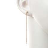 日本代购star jewelry星珠宝摇摆长款设计珍珠耳线耳钉耳环耳挂