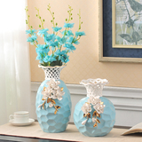 欧式陶瓷花瓶装饰客厅摆件创意简约台面插花工艺品家居餐桌摆设