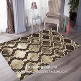 新古典后现代抽象艺术客厅卧室样板房软装地毯现货 进口土耳其毯