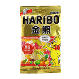德国进口休闲零食品 Haribo哈瑞宝金熊水果味软糖 小熊糖100g临期