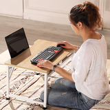 2016笔记本床上用懒人双层多功能游戏桌学习书桌组装0.1电脑桌
