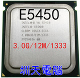 Intel 至强四核E5450  3.0G  771针CPU 可转775  正式版 质保一年