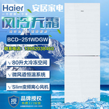 Haier/海尔 BCD-251WDGW/BCD-251WDBD家用双门冰箱风冷无霜