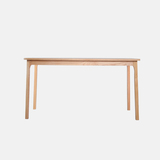 Aiebon设计 简约实木桌子日式北欧红橡木美国黑胡桃木书桌餐桌
