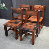 帅府老船木家具古典椅子实木简约靠背椅小椅茶椅餐椅子厂家直销