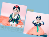 儿童摄影服装批发3宝宝照相摄影服装影楼艺术造型拍照韩服女童裙
