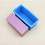 包邮长方形手工肥皂diy 硅胶模具冷皂模具容量约600ml