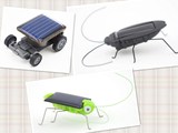 创意整蛊亲子益智儿童玩具 太阳能蟑螂蚂蚱小汽车 送孩子生日礼物