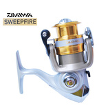达瓦SWEEPFIRE2000-4000矶钓轮路亚轮鱼线轮卷线器摇盘摇机渔轮