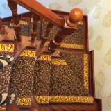 欧式实木楼梯垫楼梯踏步垫免胶自粘脚垫楼梯地毯防滑垫地垫脚踏垫