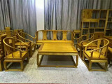 金丝楠家具实木家具中式古典红木家具皇宫椅沙发太师椅客厅沙发椅
