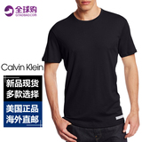 Calvin Klein美国正品代购 ck男装夏纯色简约纯棉舒适透气短袖t恤