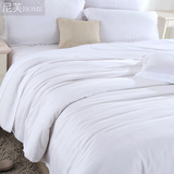 正品简约60支纯色双面天丝四件套欧式丝滑床笠床单被套床上用品