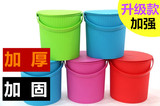 新款多功能塑料水桶带盖加厚可坐手提洗澡钓鱼桶凳玩具家用收纳桶