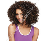 欧美 黑人 女士 时尚 短卷发 ebay 速卖通 非洲 黑人假发头套