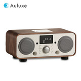 欧乐司音箱Auluxe  NewBreeze复古原木质智能蓝牙音响收音机音箱