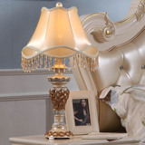 卧室台灯 欧式床头灯美式奢华现代简约创意婚庆简欧客厅 装饰台灯