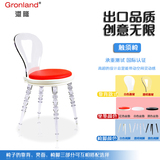 上海市港隆触须椅亚克力餐椅 透明梳妆椅 红色水晶椅子江浙沪包邮