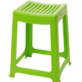 茶花加厚塑料凳子餐桌凳高凳浴室凳办公凳家用椅子成人塑料防滑凳