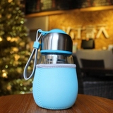 超萌企鹅硼硅玻璃保温杯便携男女上学生儿童创意可爱茶杯保温水壶