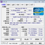 INTEL至强E5-2660V2正显QS/2.2G/10核心20线程服务器CPU秒2650 V2
