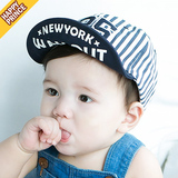 韩版春秋6-12个月婴儿帽子小孩男童春季1-2-3岁女宝宝儿童鸭舌帽0