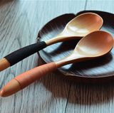 景德镇zakka高档日式原木荷木木餐具木勺子木叉子木筷子木质饭勺