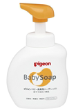 直邮日本原装 Pigeon贝亲婴儿泡泡沫保湿沐浴露洗发合一 500ml 瓶