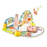 母婴玩具婴儿健身架 脚踏琴宝宝游戏毯 爬行垫 专柜自主品牌