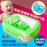 婴儿充气浴盆保温新生儿幼儿童沐浴桶加厚小孩折叠浴池宝宝洗澡盆