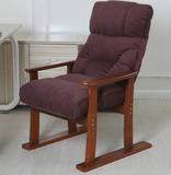 时尚休闲椅躺椅电脑椅懒人沙发家用实木可躺沙发椅午睡美容体验椅