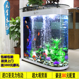吧台生态隔断鞋柜金鱼缸水族箱  亚克力/玻璃可定制鱼缸1.2米1.5