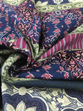 新款棉麻布料地中海布艺桌布欧式大花美式餐桌布茶几布 装饰布